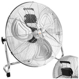 Golvfläkt 50 cm 130W metall, 3 hastigheter, 180 cm kabel