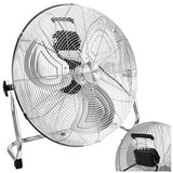 Golvfläkt 50 cm 130W metall, 3 hastigheter, 180 cm kabel