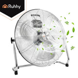 Golvfläkt 50 cm 130W metall, 3 hastigheter, 180 cm kabel