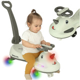 Gravity Rider åkfordon för barn 3+ med LED-lysande hjul