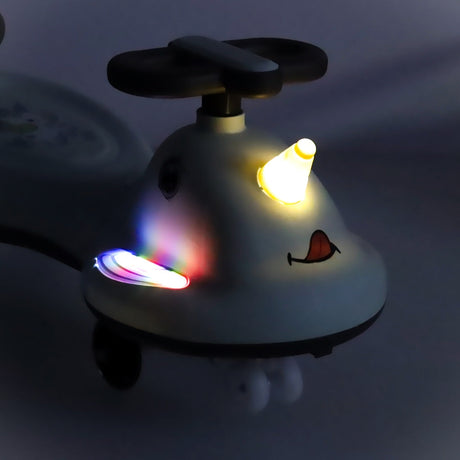 Gravity Rider åkfordon för barn 3+ med LED-lysande hjul