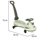 Gravity Rider åkfordon för barn 3+ med LED-lysande hjul