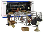 Gårdsdjursfigurer set med bonde och fåglar 5-pack, 3+ år