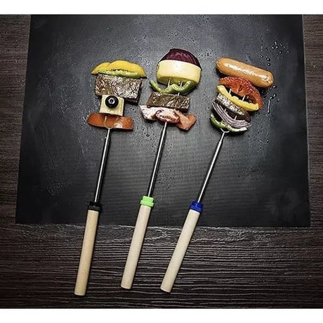 Grillmatta set 5-pack non-stick PTFE 33x40 cm för grill och ugn