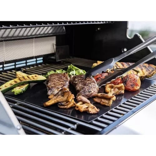 Grillmatta set 5-pack non-stick PTFE 33x40 cm för grill och ugn