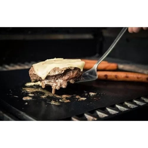 Grillmatta set 5-pack non-stick PTFE 33x40 cm för grill och ugn