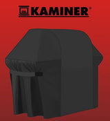 Grillöverdrag 147x61x122 cm PVC-belagd polyester för kol- och gasgrill