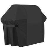 Grillöverdrag 147x61x122 cm PVC-belagd polyester för kol- och gasgrill