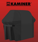 Grillöverdrag 147x61x122 cm PVC-belagd polyester för kol- och gasgrill