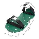 Gräsmatteluftare skor med 26 spikar 5 cm, stl 36-46, 2-pack