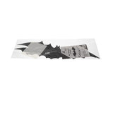 Halloween fladdermusdekoration 3-pack svart plast 47/37/31 cm