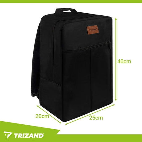Handbagageryggsäck 20L 40x25x20 cm lätt reseryggsäck