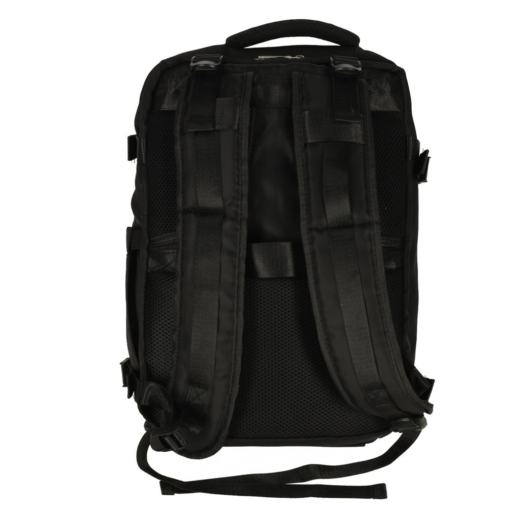 Handbagageryggsäck 25L vattentålig 45x32x15 cm svart