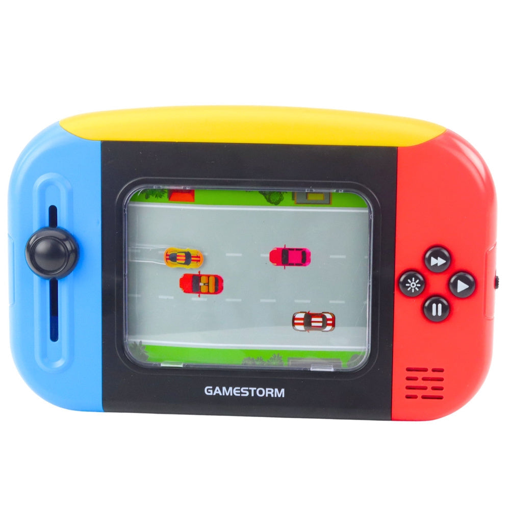 Handhållen spelkonsol för barn med ljudeffekter och bakgrundsbelysning
