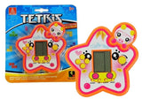 Handhållet Tetris-spel med display 11 cm röd, från 3 år