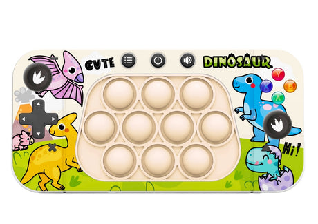 Handhållet arkadspel dinosaurie med ljus/ljud, 4 lägen, 3x AAA