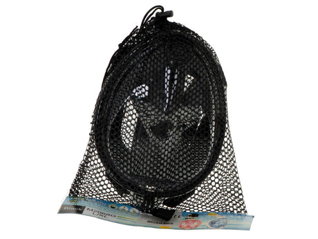Helmask snorkelmask L/XL svart anti-im med dry-top, GoPro-fäste