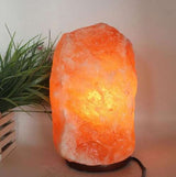 Himalaya saltlampa 12x23 cm 3-5 kg E14 2W orange 230V