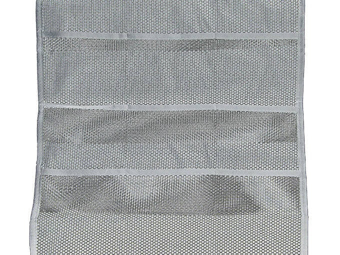 Hängande garderobsorganisatör 22 fack dubbelsidig grå 70x40 cm
