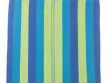Hängmatta bomull/polyester 200x80 cm 200 kg med förvaringspåse & linor