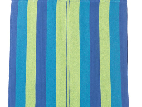 Hängmatta bomull/polyester 200x80 cm 200 kg med förvaringspåse & linor