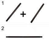 Hängmatta med ställning 210x153 cm justerbar höjd 64–92 cm svart/grå
