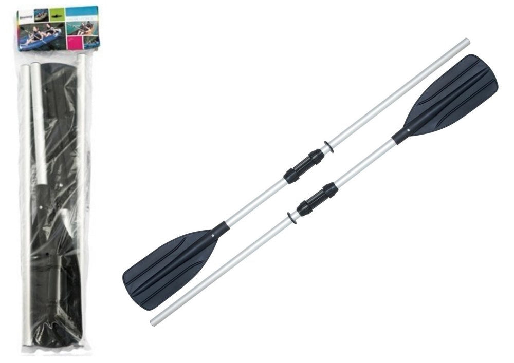 Hopfällbara aluminiumåror 2-pack 145 cm (sammanfogas 218 cm)