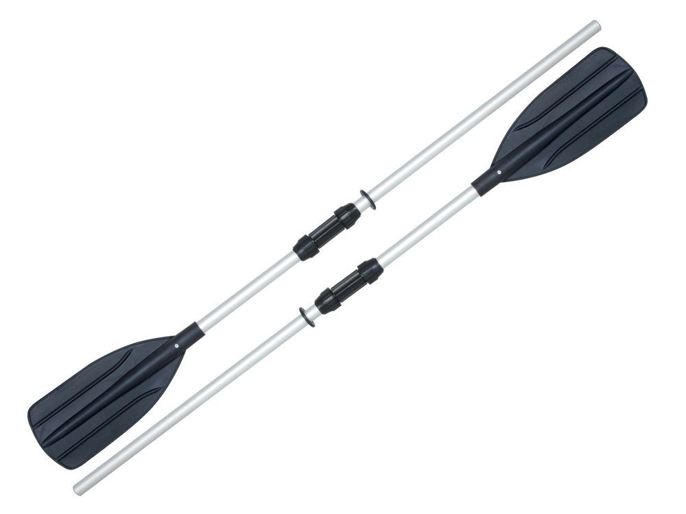 Hopfällbara aluminiumåror 2-pack 145 cm (sammanfogas 218 cm)