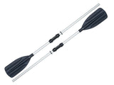 Hopfällbara aluminiumåror 2-pack 145 cm (sammanfogas 218 cm)