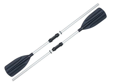 Hopfällbara aluminiumåror 2-pack 145 cm (sammanfogas 218 cm)