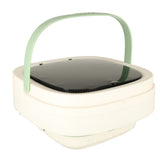Hopfällbar campingtvättmaskin 12 L 12 V IPX4 med centrifug grön