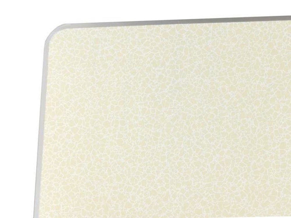 Hopfällbart campingbord 180x60 cm justerbar höjd creme