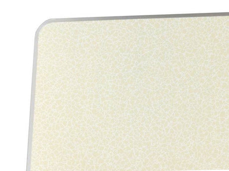 Hopfällbart campingbord 180x60 cm justerbar höjd creme