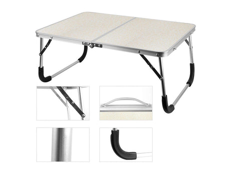 Hopfällbart campingbord 61,5x40x26,5 cm max 12 kg