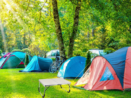 Hopfällbart campingbord 61,5x40x26,5 cm max 12 kg