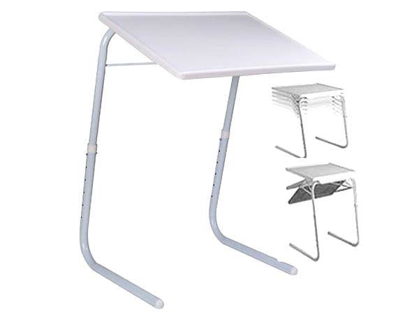 Hopfällbart laptopbord justerbar höjd 52–73 cm vinklingsbart 52x40