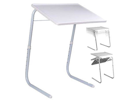 Hopfällbart laptopbord justerbar höjd 52–73 cm vinklingsbart 52x40