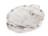 Hopfällbar tvättkorg 45 L rund Ø35x40 cm med bärhandtag