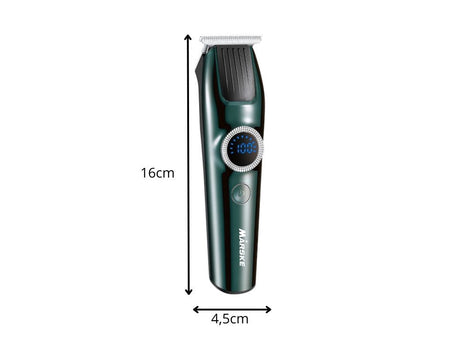 Hårklippare/rakapparat USB-C sladdlös 4 kammar 1-4 mm grön/svart