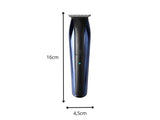 Hårklippare/rakapparat sladdlös 4 distanskammar LCD 1200 mAh