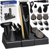 Hårtrimmer multitrimmer 5-i-1 med näs/örontrimmer & rakhuvud