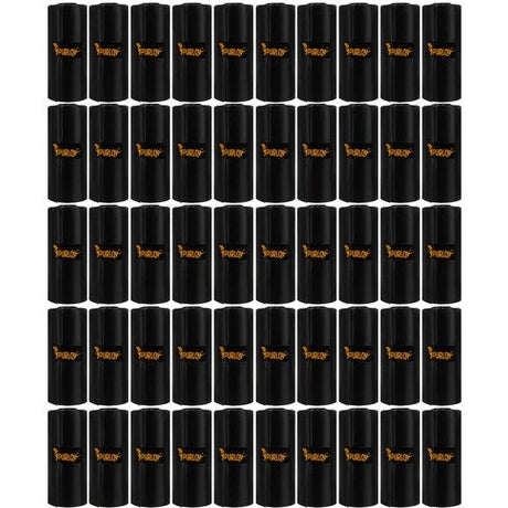 Hundbajspåsar 1000-pack med hållare svart 22x30 cm