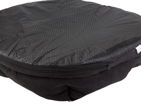 Hundbädd med kudde 60x70 cm oval med upphöjda kanter