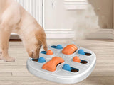 Hundleksak hårdgummi aktiveringsspel med 2 tugglelement 34x34 cm