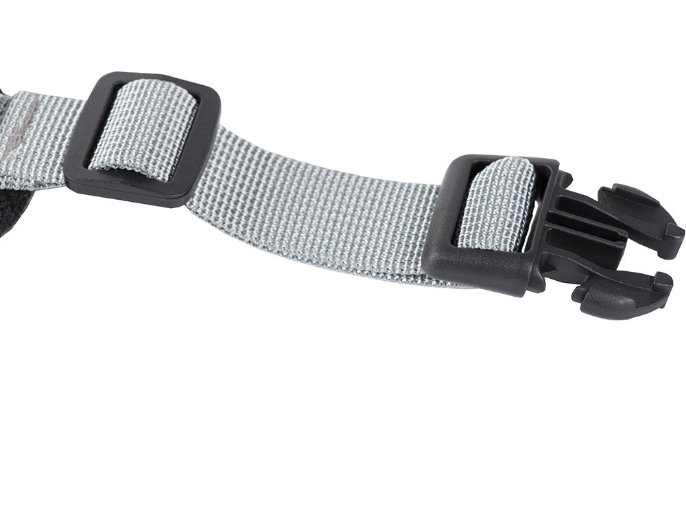 Hundsele S med reflex och avtagbart koppel 150 cm grå
