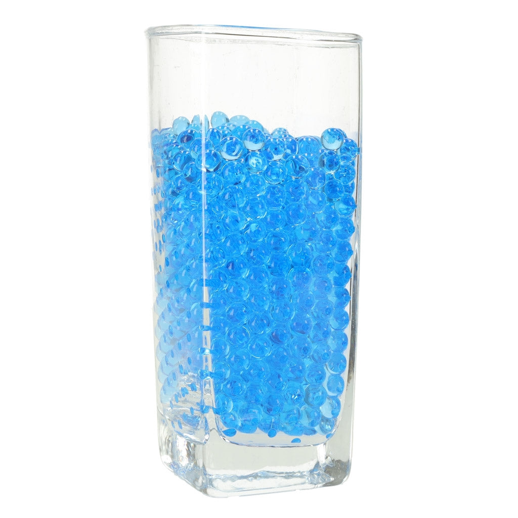 Hydrogelkulor blå 7–8 mm efter blötläggning 250 g ca 50 000 st
