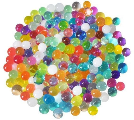 Hydrogelkulor för blommor/växter blandade färger 20 påsar x 5g