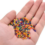 Hydrogelkulor för blommor/växter blandade färger 20 påsar x 5g