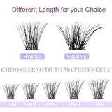 Individuella Lösögonfransar - Natural Look Volume Lash - 40 st