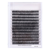 Individuella lösögonfransar syntetfiber svart 10-16 mm 40-pack
